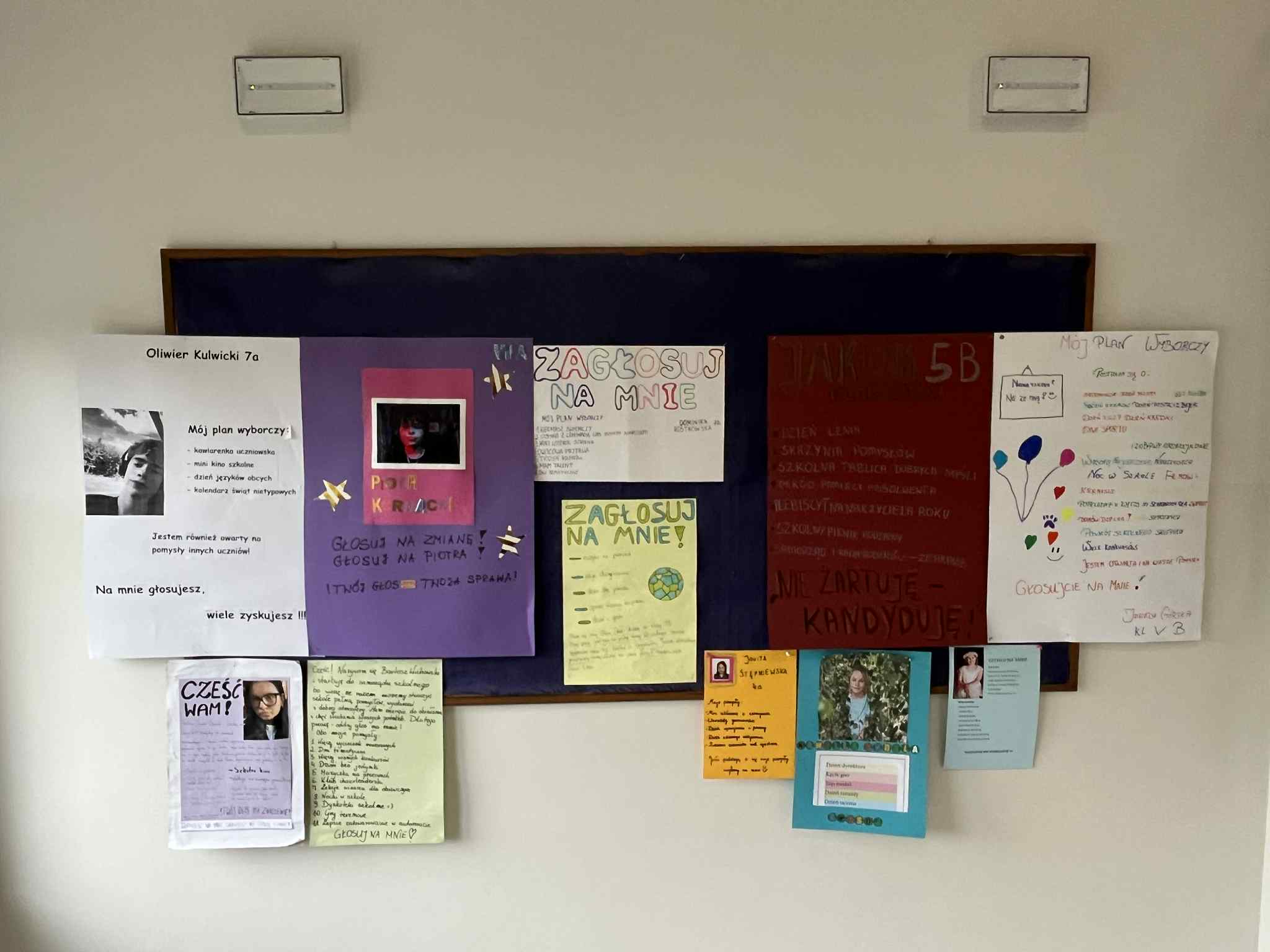 Wybory do Samorządu Uczniowskiego.