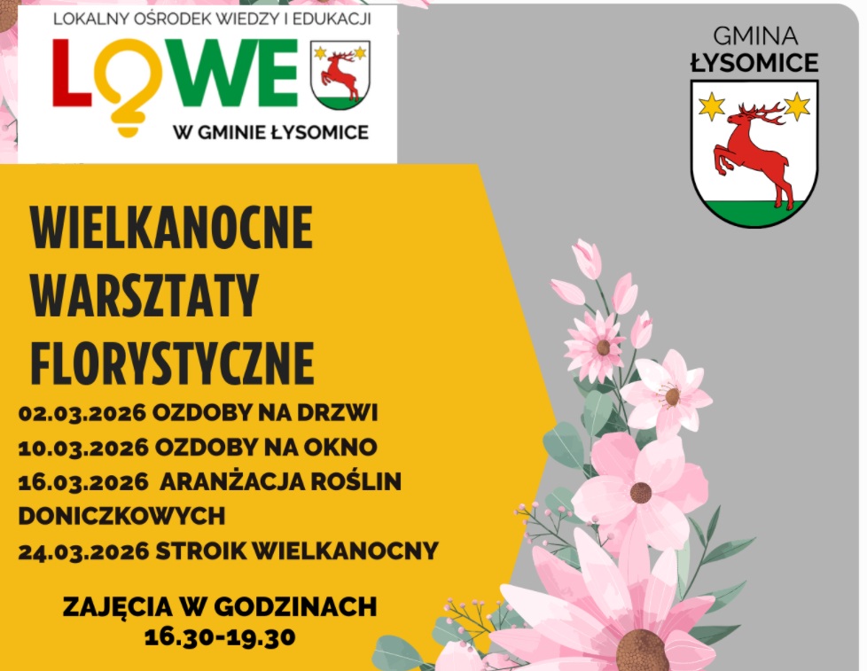 „LOWE w Gminie Łysomice”
